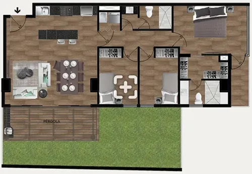 Apartamento D - Astorga, Zona 13 Guatemala