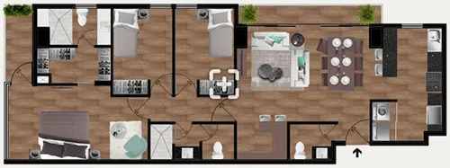 Apartamento F - Astorga, Zona 13 Guatemala